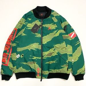 Nike Jordan Camo City of Flight Bomber Jacket